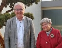 Prof. Rotraud A. Perner und Prof. Roland Sedivy