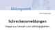 «Schreckensmeldungen» | Wege aus Gewalt und Abhängigkeiten